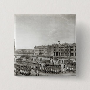 Parade in front of the Imperial Palace 2 Inch Square Button
