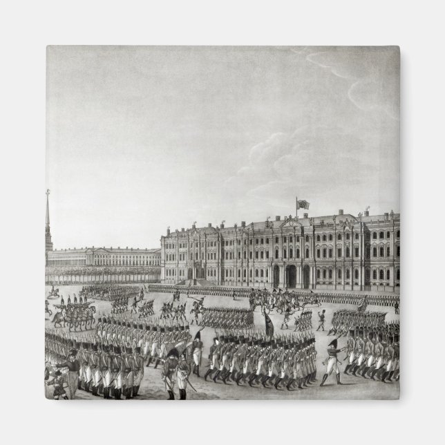 Parade in front of the Imperial Palace Magnet (Front)