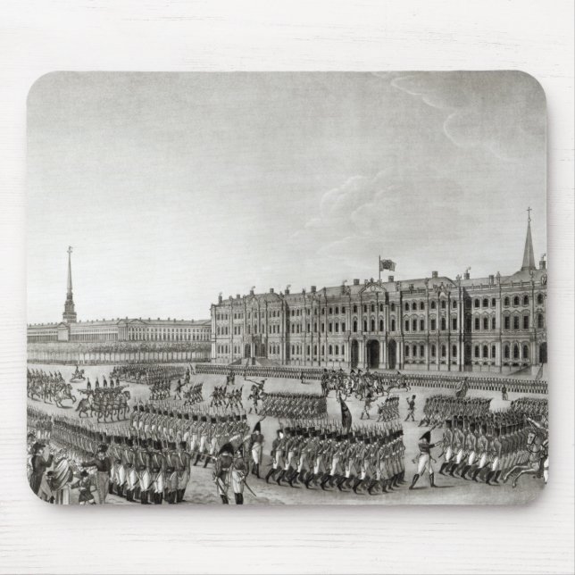 Parade in front of the Imperial Palace Mouse Pad (Front)