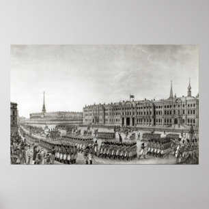 Parade in front of the Imperial Palace Poster