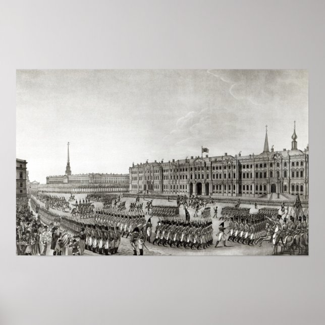 Parade in front of the Imperial Palace Poster (Front)