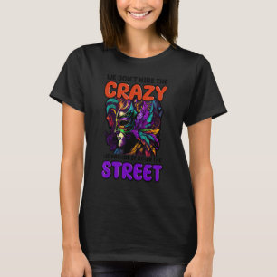 Parade It Down The Street Design Mardi Gras Mask T-Shirt