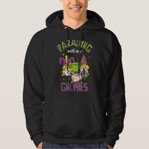 Parade Parading With My Gnomes Festival Bead Mardi Hoodie