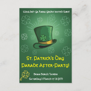 Parade Party! St. Patrick's Day Invitations