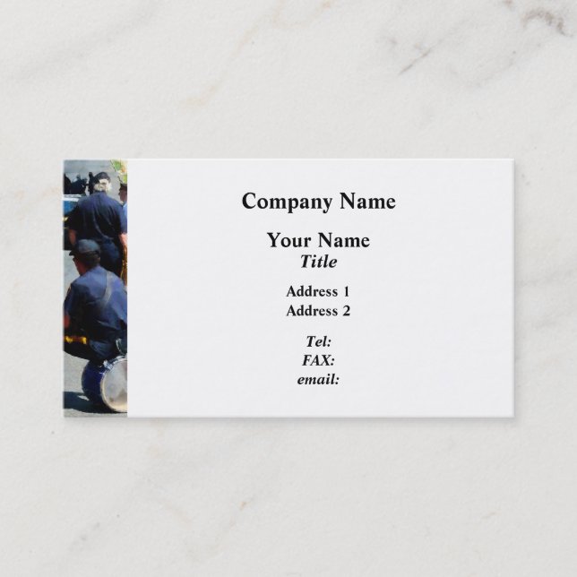 Parade Rest Business Card (Front)