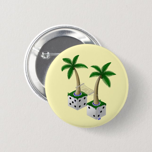 Paradice 2 Inch Round Button (Front & Back)