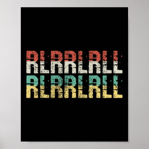 Paradiddle Drummer Gift Drumset Gift  Poster