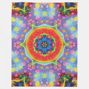 Paradigm Kaleidoscope Fleece Blanket