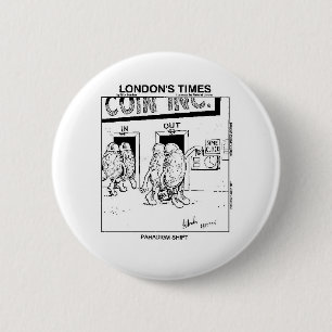 Paradigm Shift Funny Cartoon Gifts & Collectibles 2 Inch Round Button