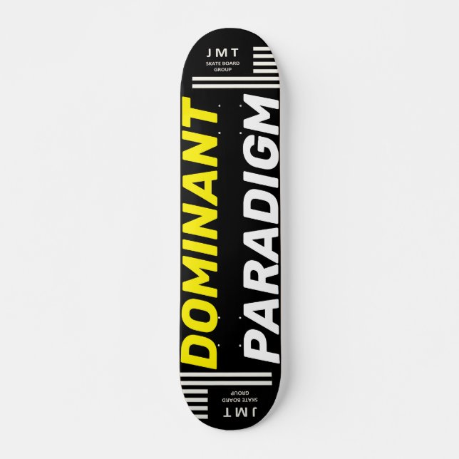 PARADIGME DOMINANT Planche de skateboard 7 3/4" (Devant)