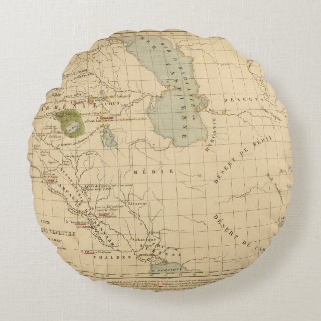 Paradis Terestre Round Pillow (Front)
