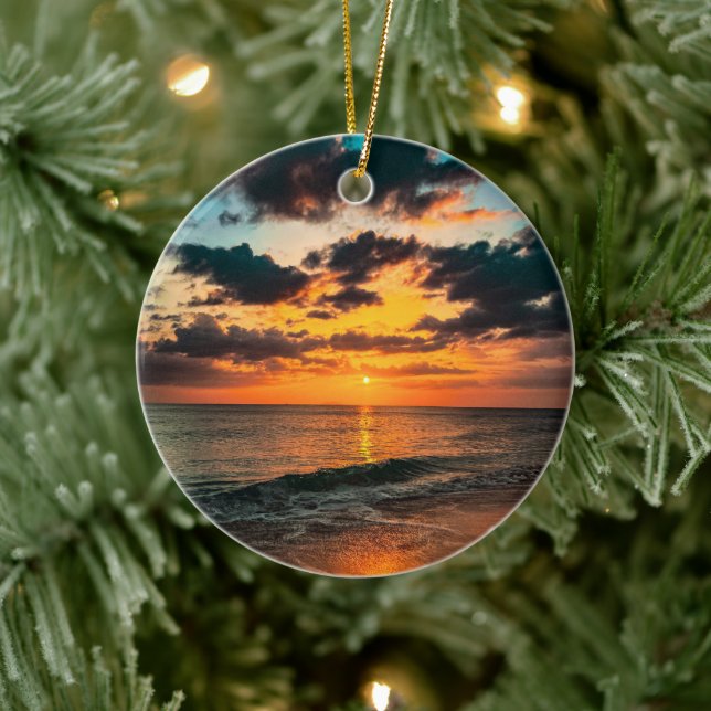 Paradis tropical Ornement de Noël (Arbre)