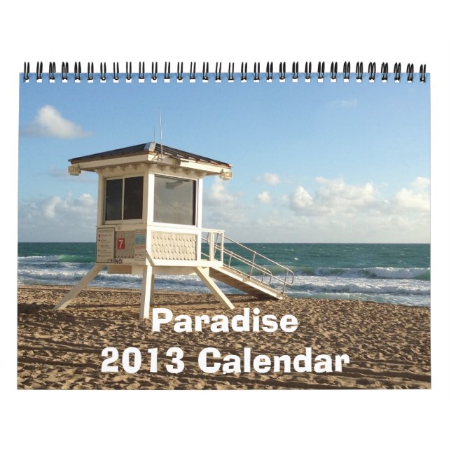 Paradise 2016 Calendar (Cover)