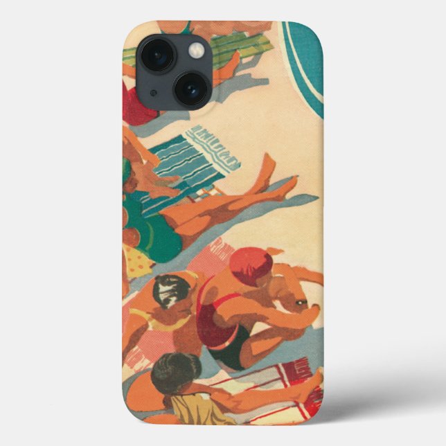 Paradise Beach Club Case-Mate iPhone Case (Back)