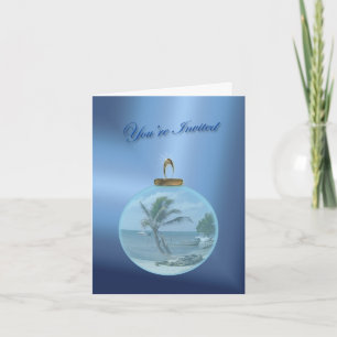 Paradise Beach Holiday Invitation
