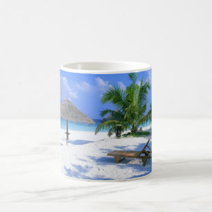 Paradise beach mug