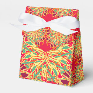 Paradise Bird Orchid Favor Box
