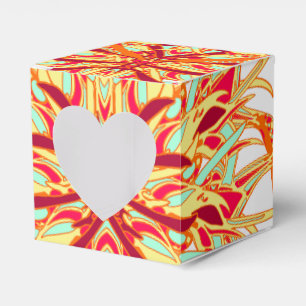 Paradise Bird Orchid Favor Box