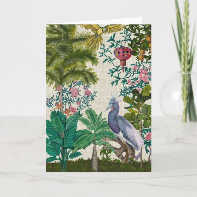 Paradise Chinoiserie Card (Front)