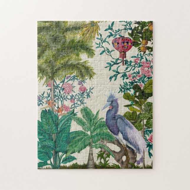 Paradise Chinoiserie Jigsaw Puzzle (Vertical)