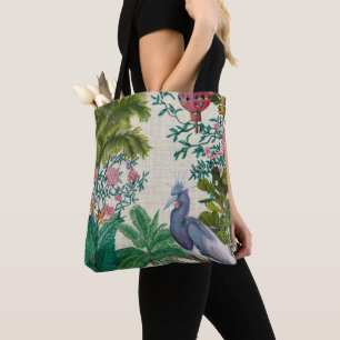 Paradise Chinoiserie Tote Bag
