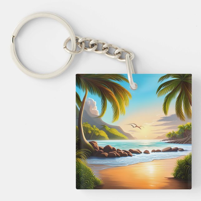 Paradise Cove Keychain (Front)