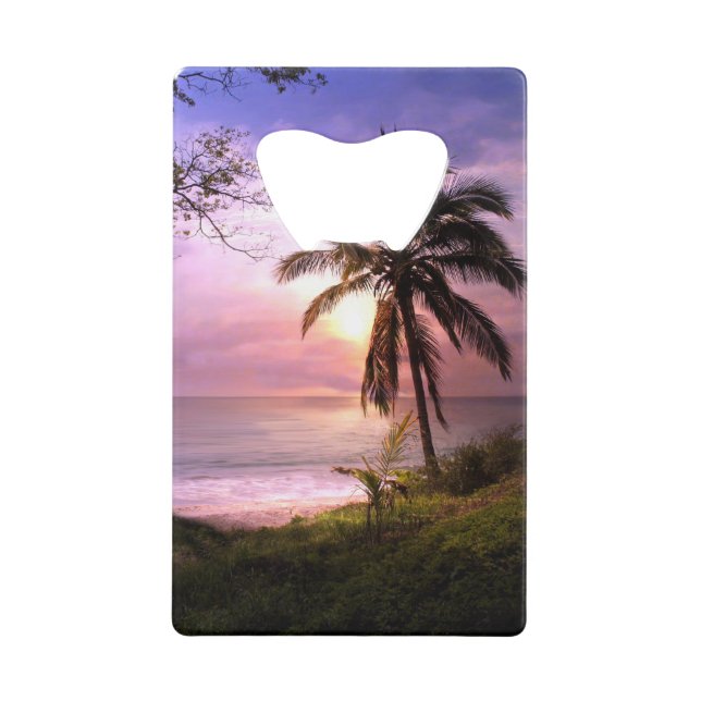 Paradise Credit Card Bottle Opener (Front)