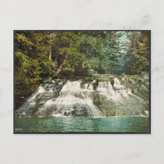 Paradise Falls, Pocono Mountains, Pennsylvania rar Postcard