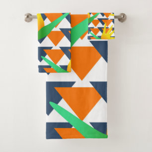 Paradise Floral Tribal Jungle Bath Towel Set