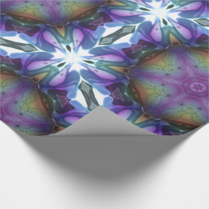 Paradise Flowing Sand Dollar Pattern Wrapping Paper
