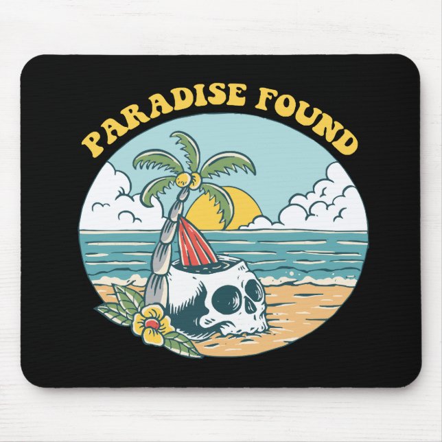 PARADISE FOUND MOUSE PAD (Front)
