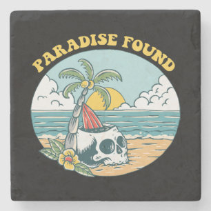 PARADISE FOUND STONE COASTER
