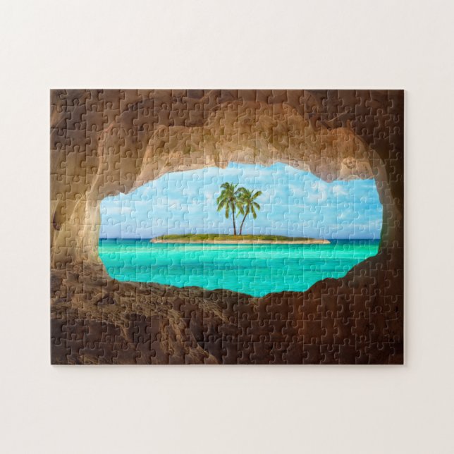 Paradise in the Caribbean Jigsaw Puzzle (Horizontal)
