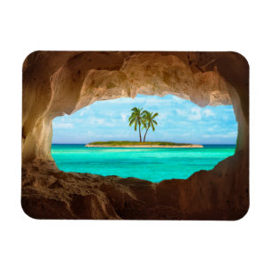 Paradise in the Caribbean Magnet