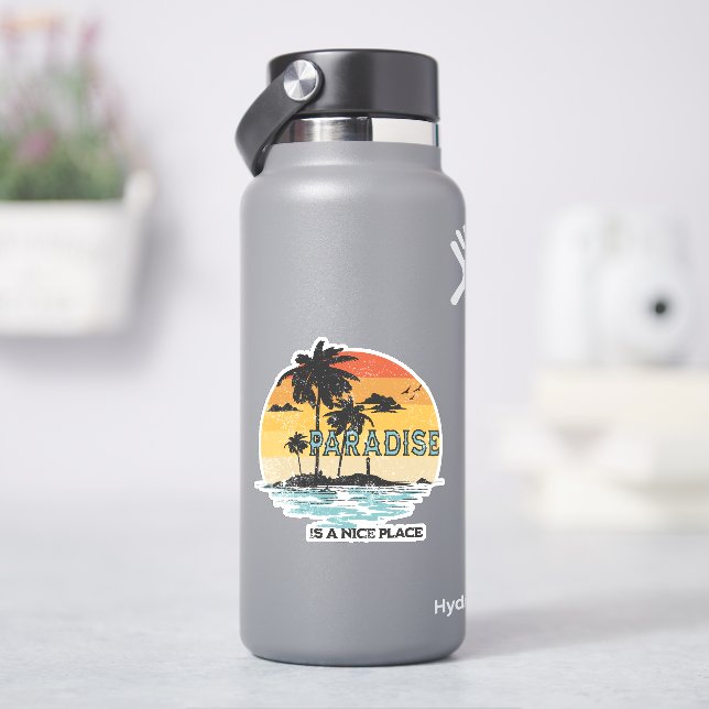 Paradise Is A Nice Place (HydroFlask)