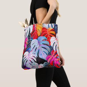 Paradise Jungle Tropical Foliage Tote Bag