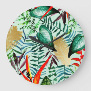 Paradise Large Clock