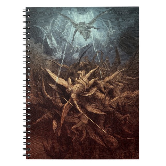 Paradise Lost: Fall Of The Rebel Angels Notebook (Front)