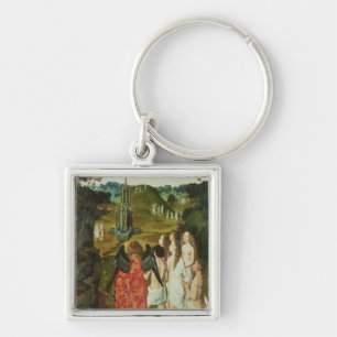 Paradise of the Symbolic Fountain Keychain