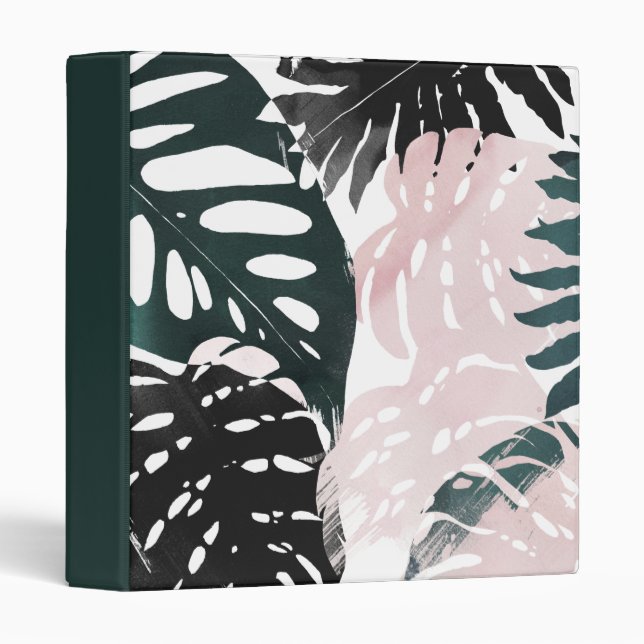 Paradise Palm Fronds Binder (Front/Spine)