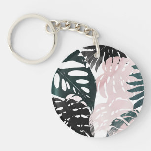 Paradise Palm Fronds Keychain