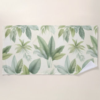 Paradise Palms Beach Towel