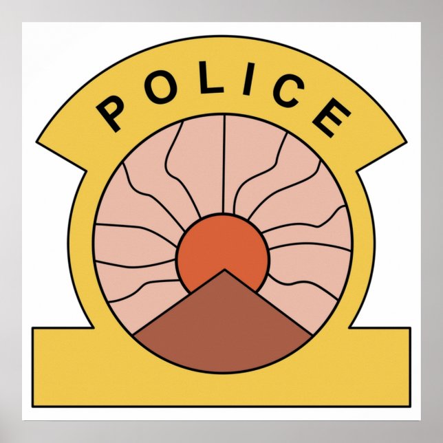Paradise PD  Paradise Police Poster (Front)