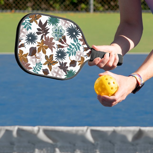 Paradise Print Pickleball Racquet Paddle (Insitu)