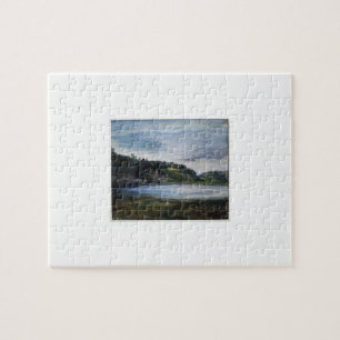 Paradise Rocks—Rhode Island - John La Farge Jigsaw Puzzle