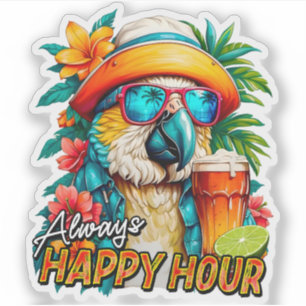 Paradise Summer Bird Always Happy Hour and Beer