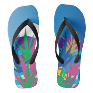 Paradise under my feet flip flops