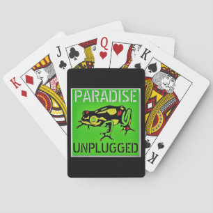 Paradise Unplugged Big Island Hawaii Playing Cards