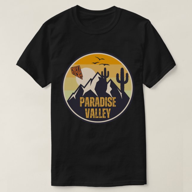 Paradise Valley, Nevada T-Shirt (Design Front)