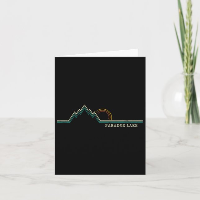 Paradox Lake  Card (Front)